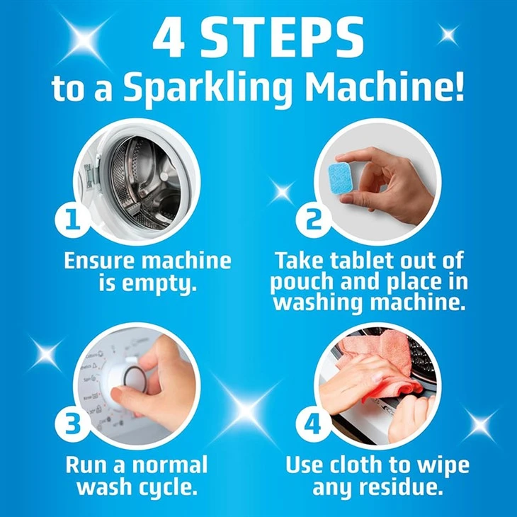 Cleaning Washing Machine Tablets